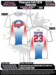 Pinecrest Fall League Men's Sub Dye Jersey
